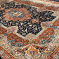 Orientteppich handgeknüpft 357x247 cm Kashmar Vasenmuster