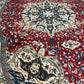 Orientteppich handgeknüpft Nain mit Seide 355x225 cm