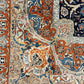 Orientteppich handgeknüpft 357x247 cm Kashmar Vasenmuster