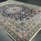 Orientteppich handgeknüpft Nain mit Seide 305x210 cm
