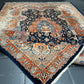 Orientteppich handgeknüpft 357x247 cm Kashmar Vasenmuster