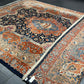 Orientteppich handgeknüpft 357x247 cm Kashmar Vasenmuster