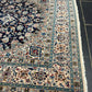 Orientteppich handgeknüpft Nain mit Seide 305x210 cm