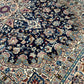 Orientteppich handgeknüpft Nain mit Seide 305x210 cm