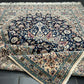 Orientteppich handgeknüpft Nain mit Seide 305x210 cm