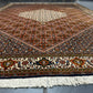Orientteppich handgeknüpft 299x213 cm Bidjar Muster wolle