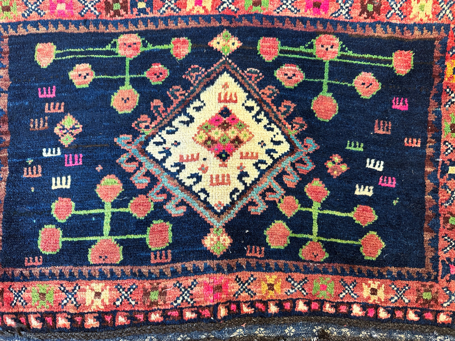Handgeknüpfter Perser Orientteppich - Afschari, 54x71cm