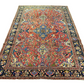antik Orientteppich handgeknüpft Isfahan naturfarben  305x210 cm