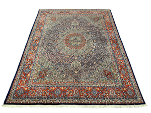 Orientteppich handgeknüpft Moud Medaillon 265x200 cm