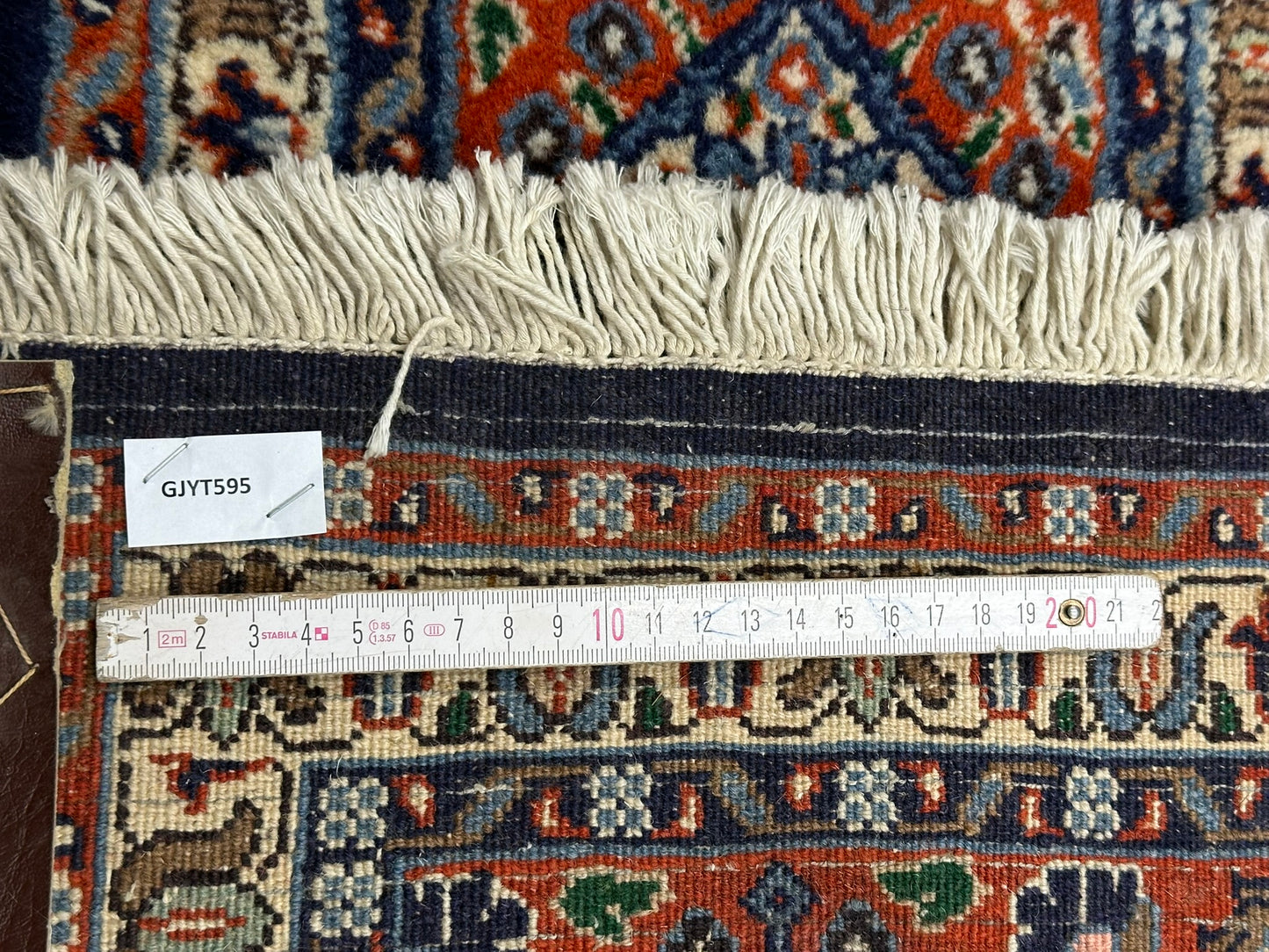 Orientteppich handgeknüpft Moud Medaillon 265x200 cm