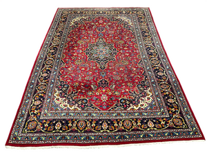 Orientteppich handgeknüpft Sarough beste Wolle 300x200 cm