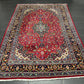 Orientteppich handgeknüpft Sarough beste Wolle 300x200 cm