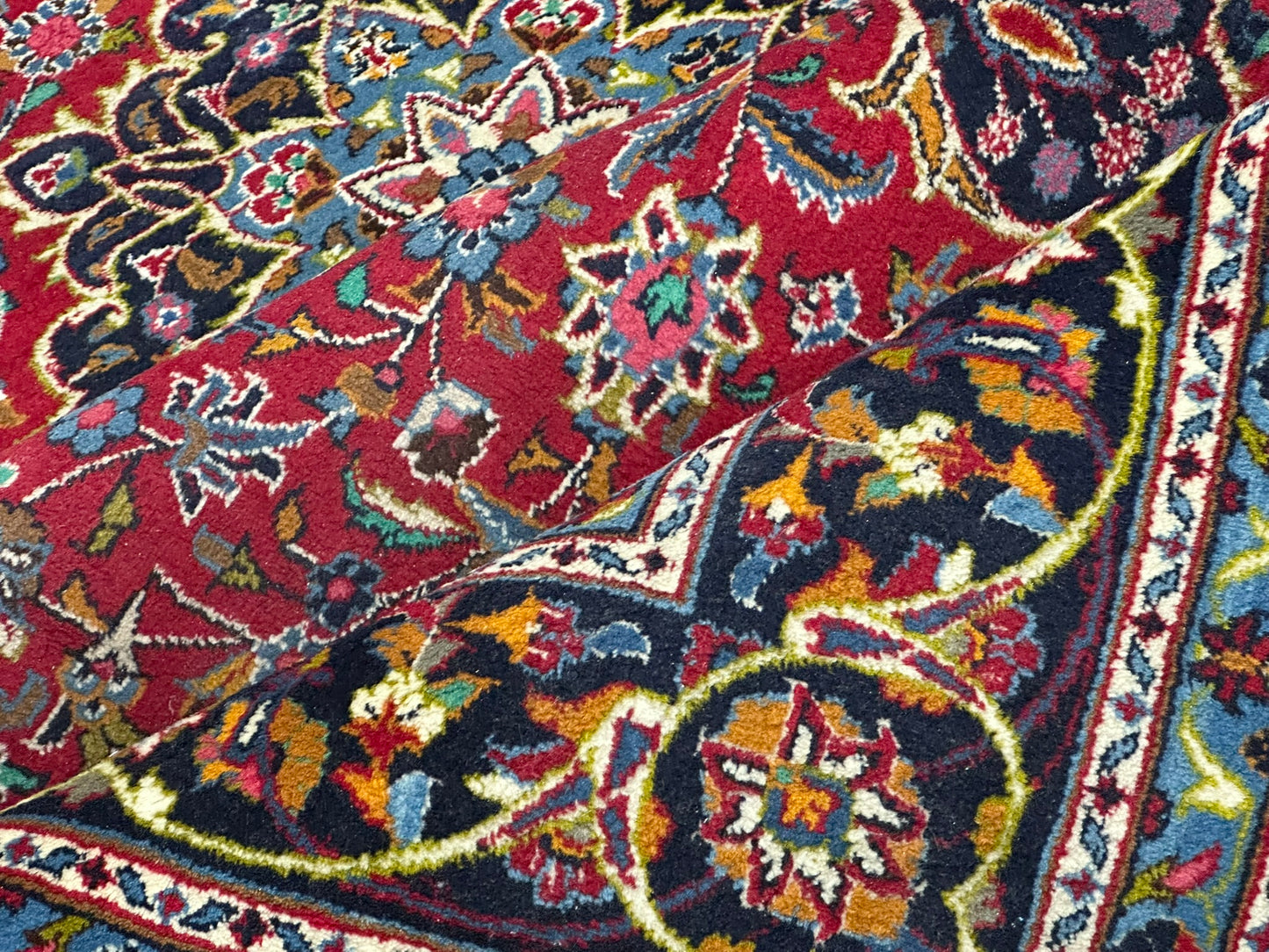 Orientteppich handgeknüpft Sarough beste Wolle 300x200 cm