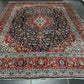 Orientteppich handgeknüpft Keschan Medaillon 400x300 cm