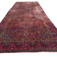 Antiker Handgeknüpft Palast Teppich Keschan 762x311 cm