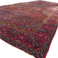 Antiker Handgeknüpft Palast Teppich Keschan 762x311 cm