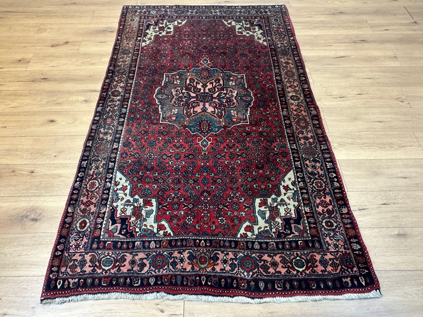 Handgeknüpfter Perser Orientteppich Bidjar 220x140 cm