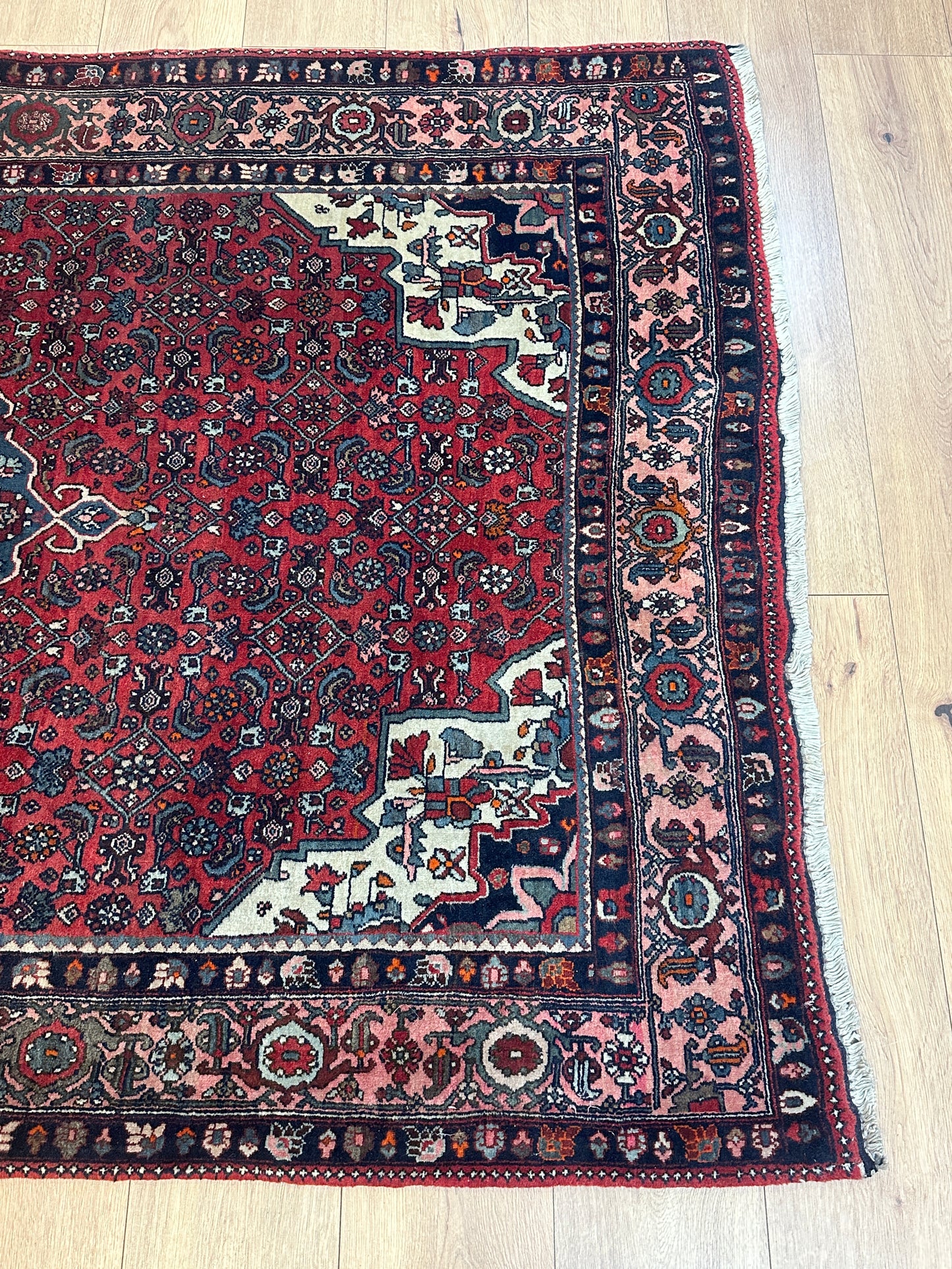 Handgeknüpfter Perser Orientteppich Bidjar 220x140 cm