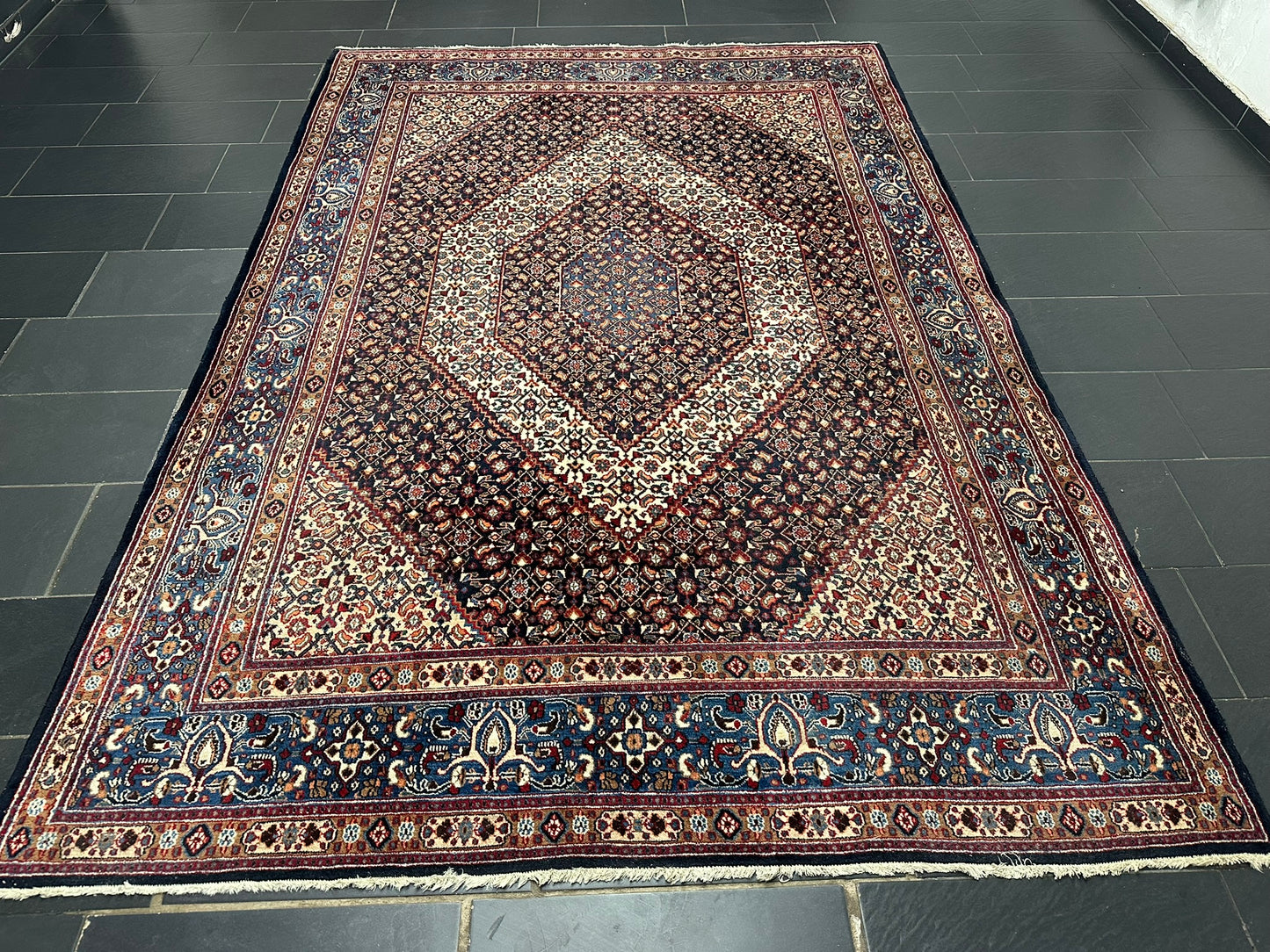 Orientteppich handgeknüpft Bidjar 315x217 cm