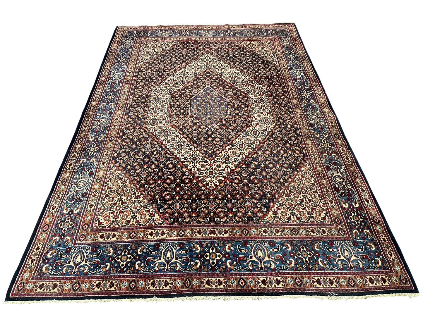 Orientteppich handgeknüpft Bidjar 315x217 cm