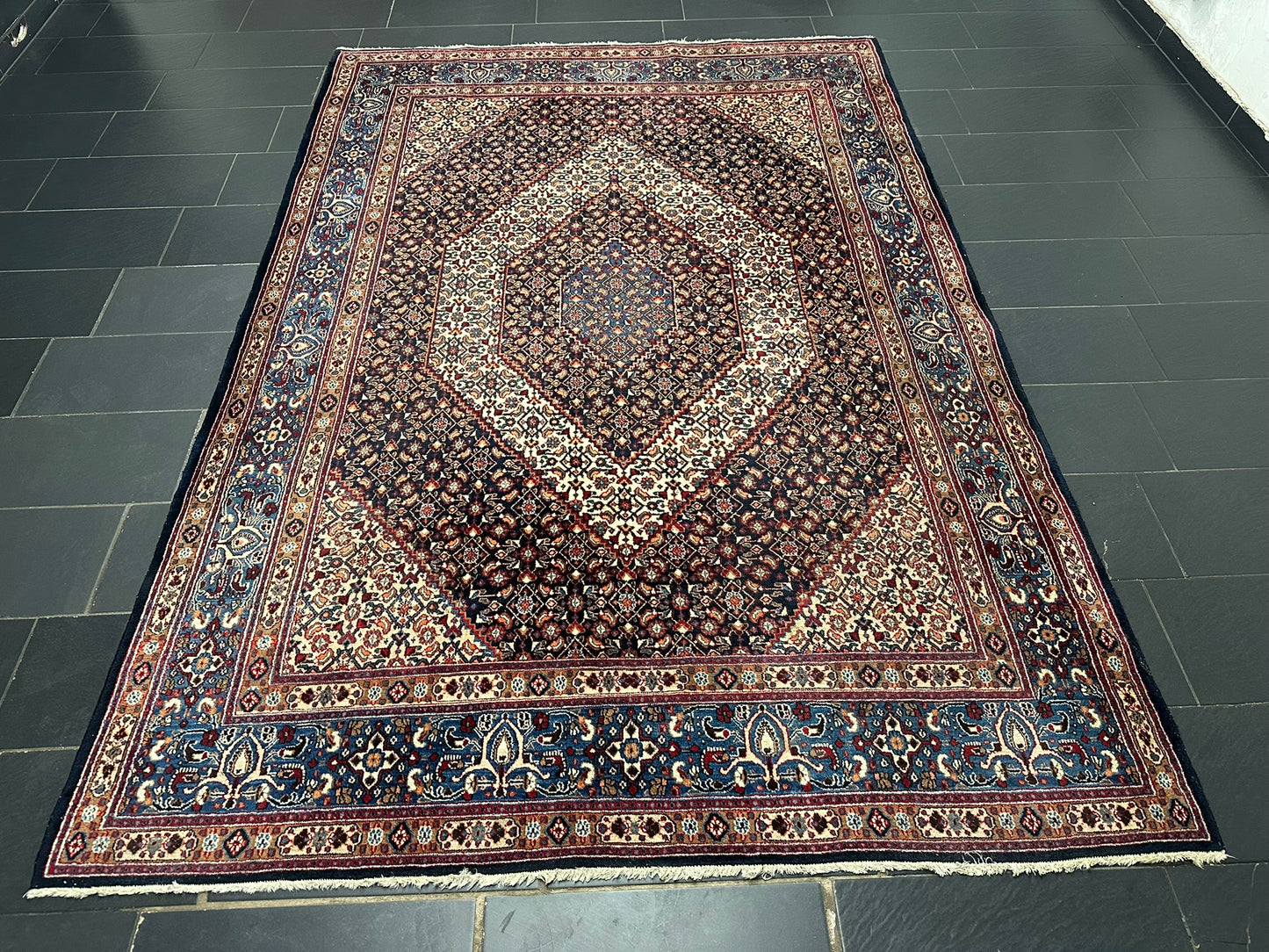 Orientteppich handgeknüpft Bidjar 315x217 cm
