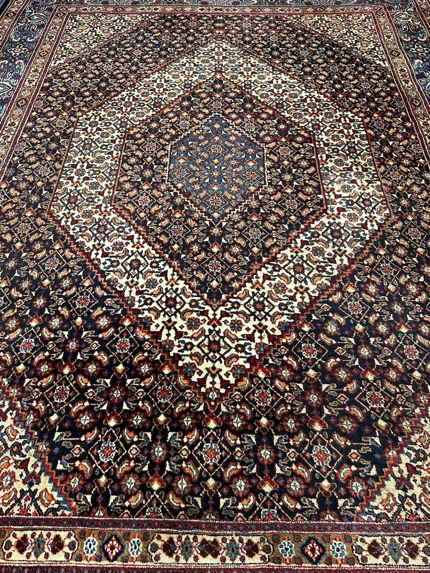 Orientteppich handgeknüpft Bidjar 315x217 cm