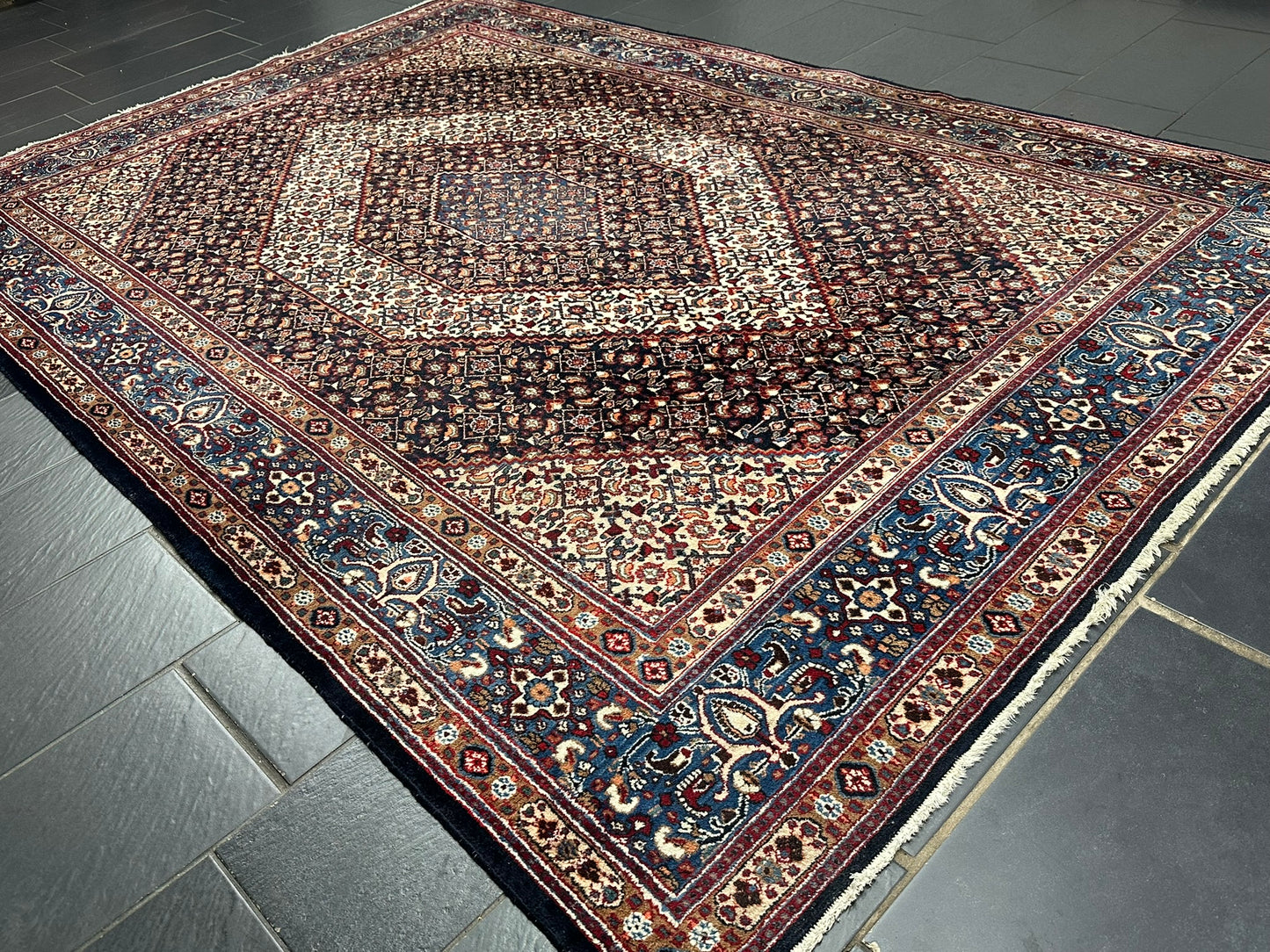 Orientteppich handgeknüpft Bidjar 315x217 cm