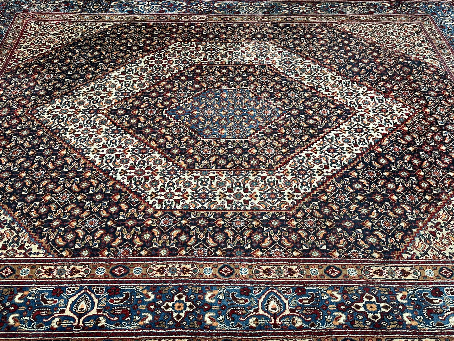 Orientteppich handgeknüpft Bidjar 315x217 cm