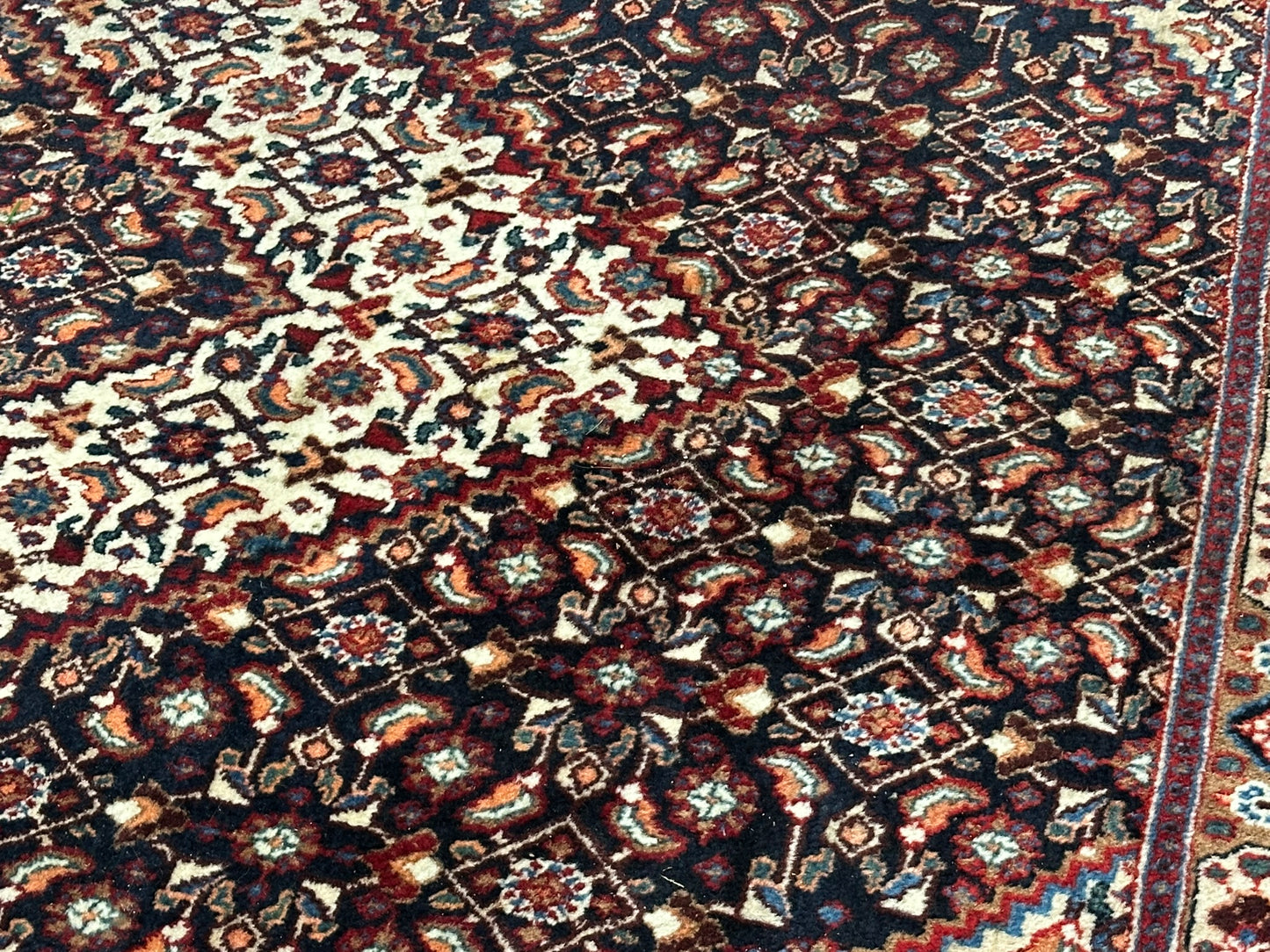 Orientteppich handgeknüpft Bidjar 315x217 cm
