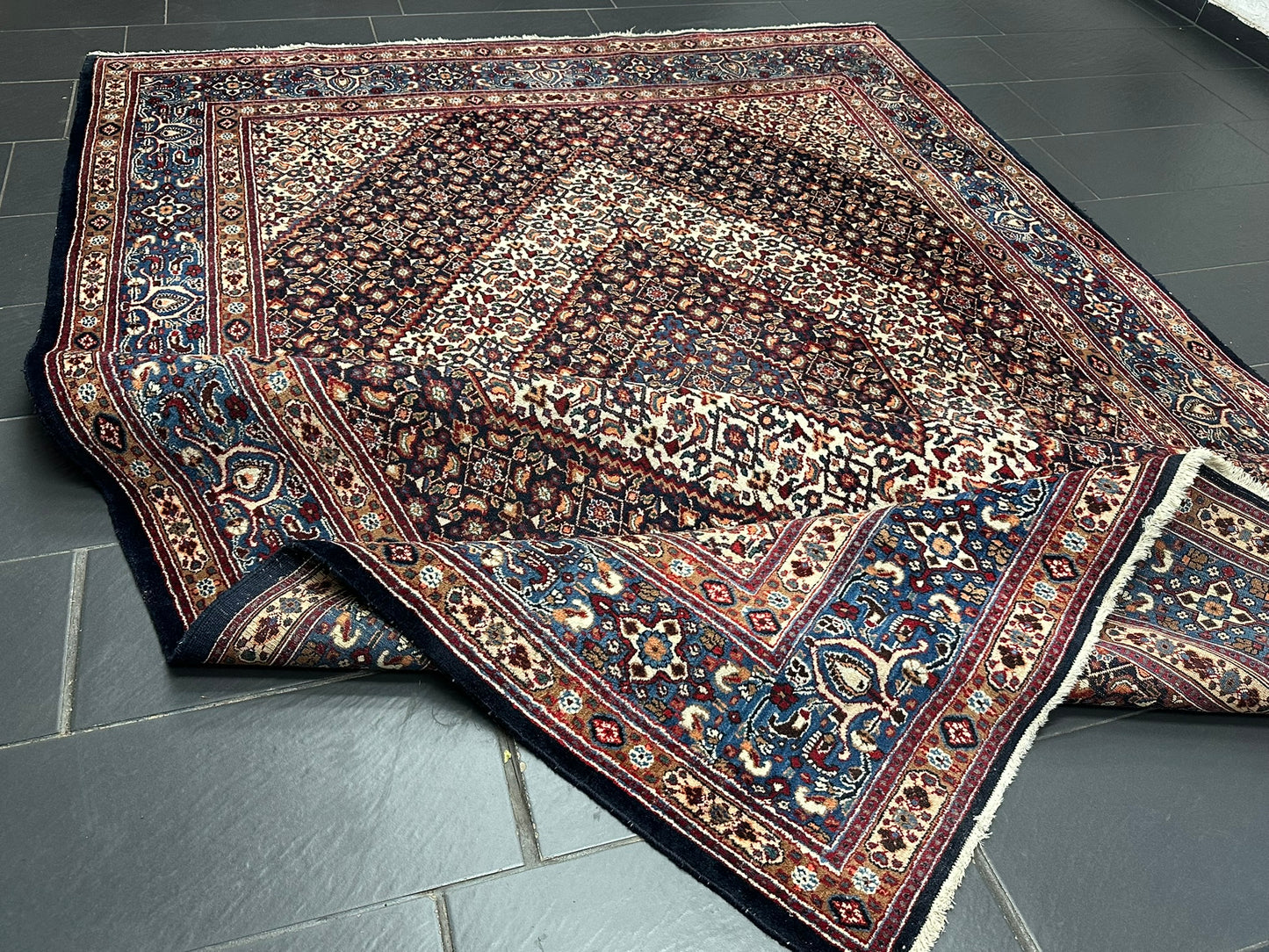 Orientteppich handgeknüpft Bidjar 315x217 cm