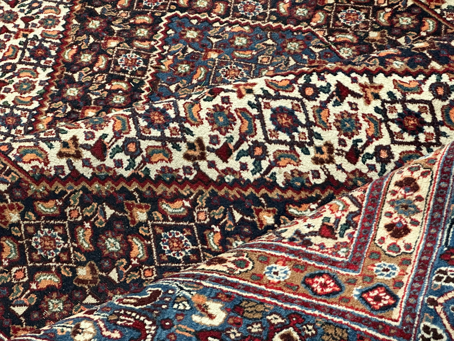 Orientteppich handgeknüpft Bidjar 315x217 cm