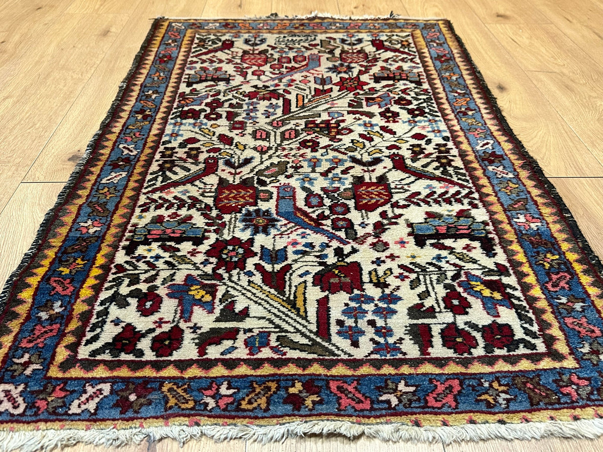 Orientteppich handgeknüpft Bachtiar 120 x 77 cm