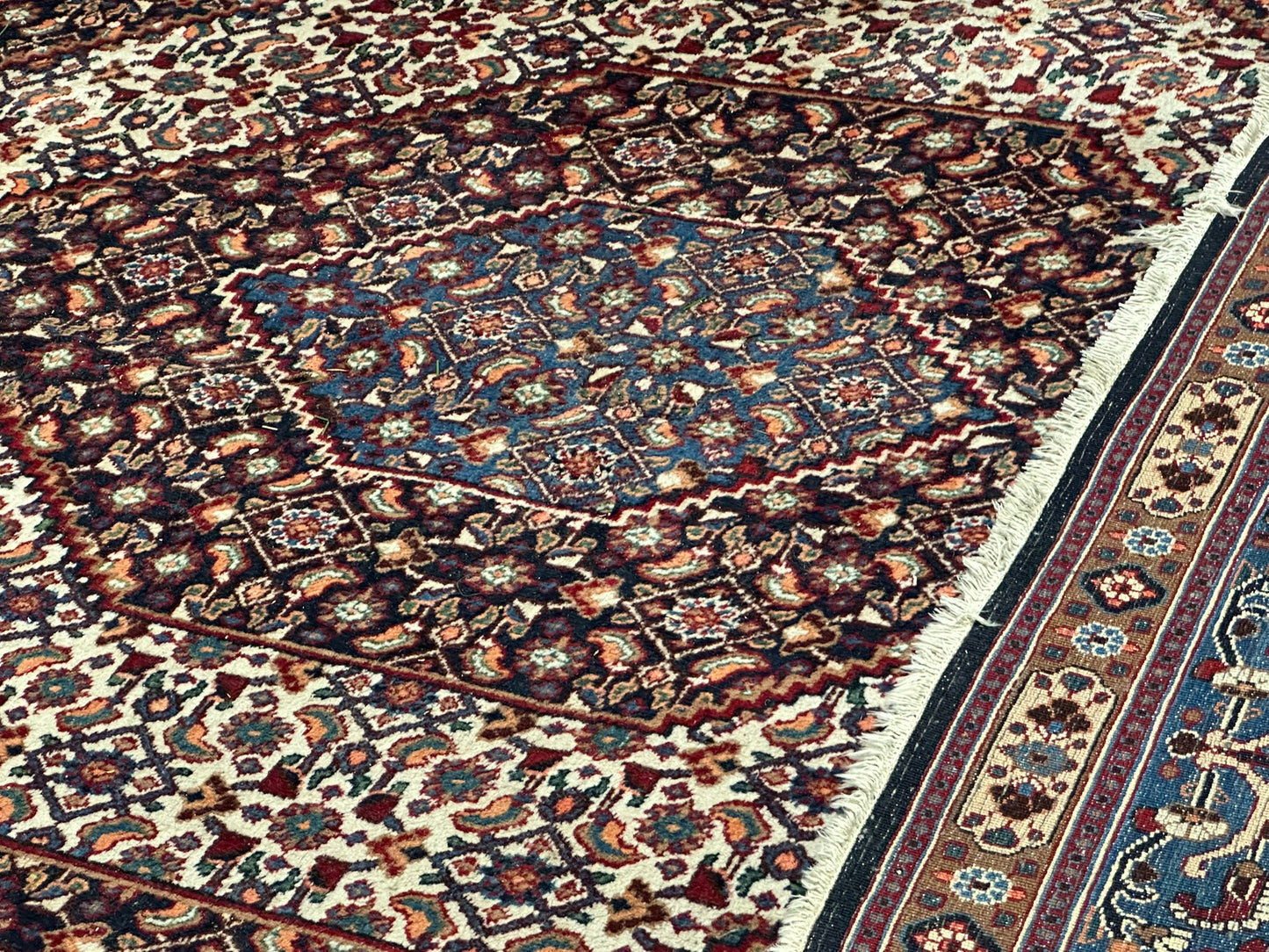 Orientteppich handgeknüpft Bidjar 315x217 cm