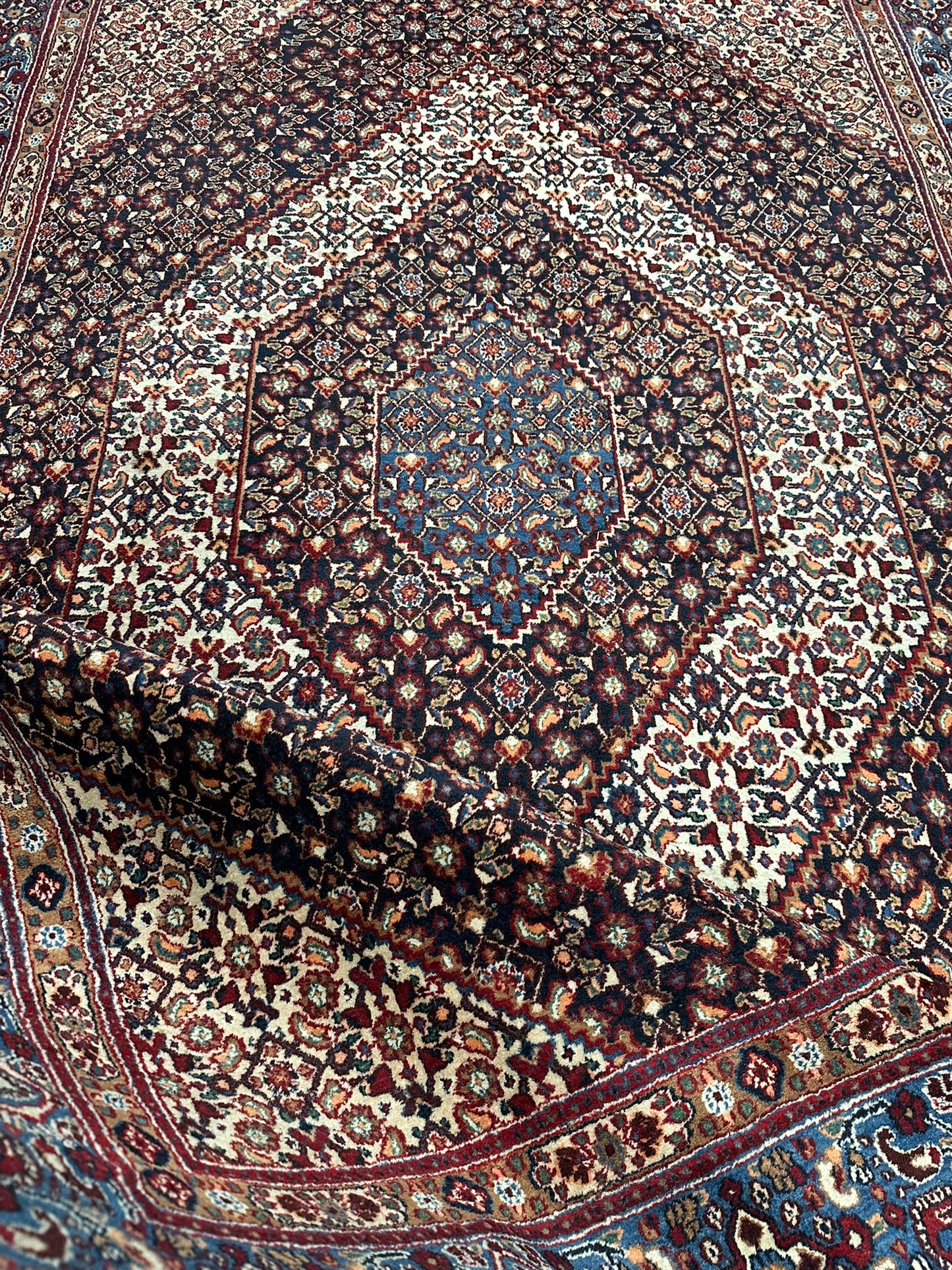 Orientteppich handgeknüpft Bidjar 315x217 cm