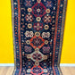 Orientteppich handgeknüpft Kazak Antik 256x124 cm