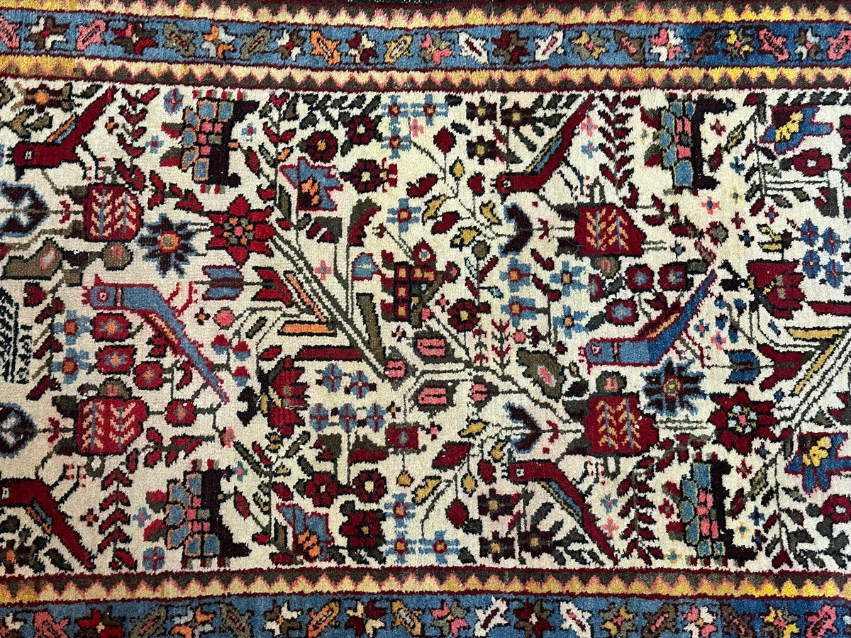 Orientteppich handgeknüpft Bachtiar 120 x 77 cm