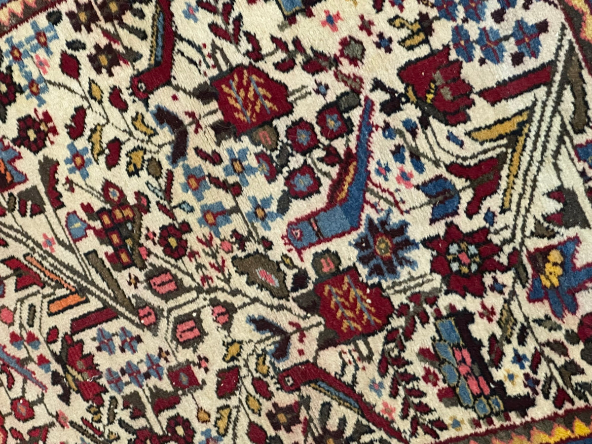 Orientteppich handgeknüpft Bachtiar 120 x 77 cm
