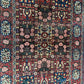 Antik Orientteppich handgeknüpft  Bachtiar naturfarben 200x145 cm