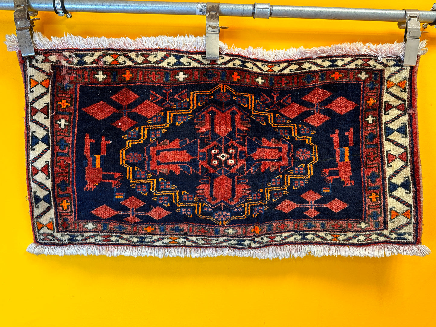 Handgeknüpfter Perser Orientteppich - Bachtiar, 92x44 cm