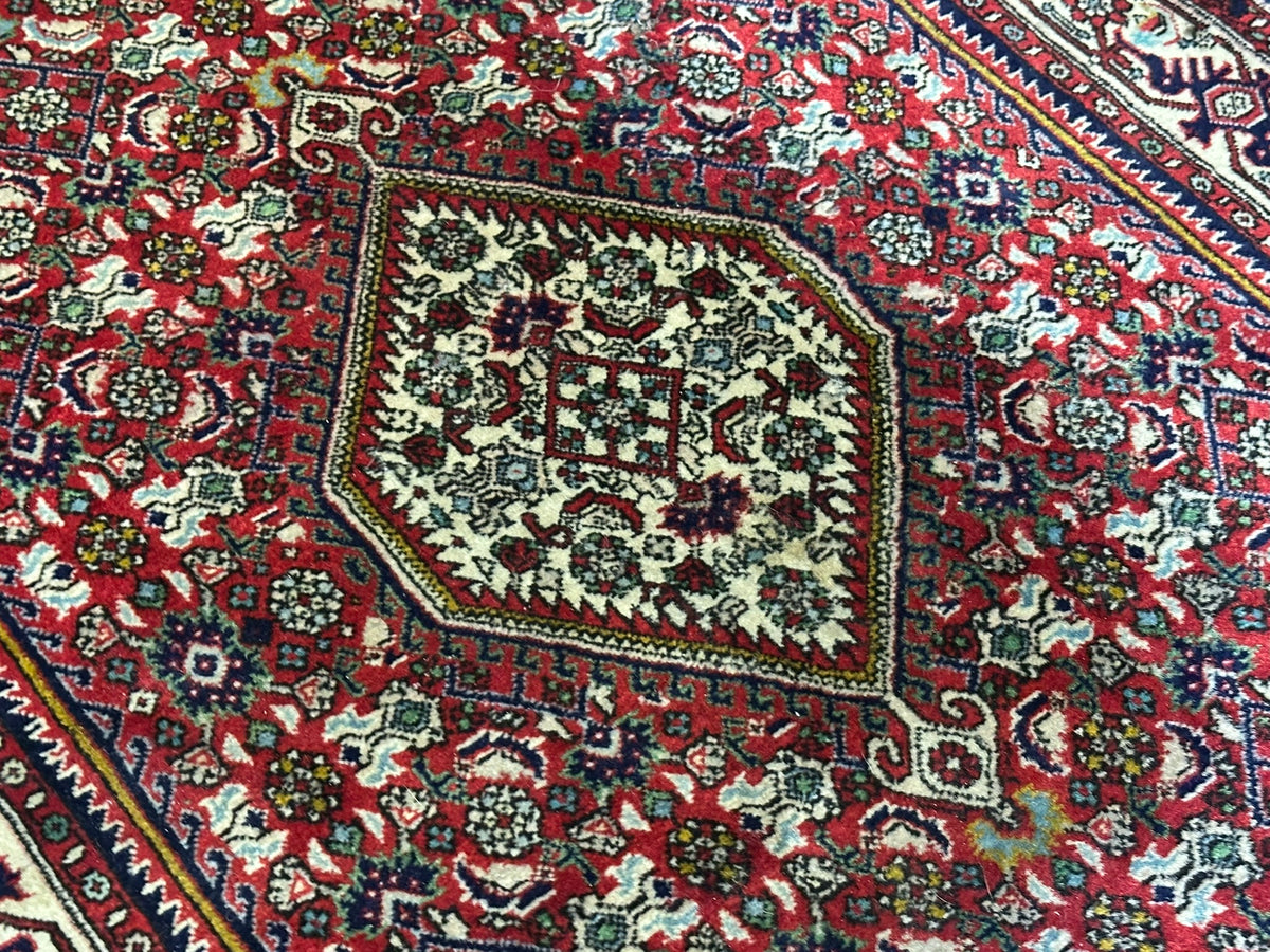 Orientteppich handgeknüpft Bidjar 135 x 81 cm