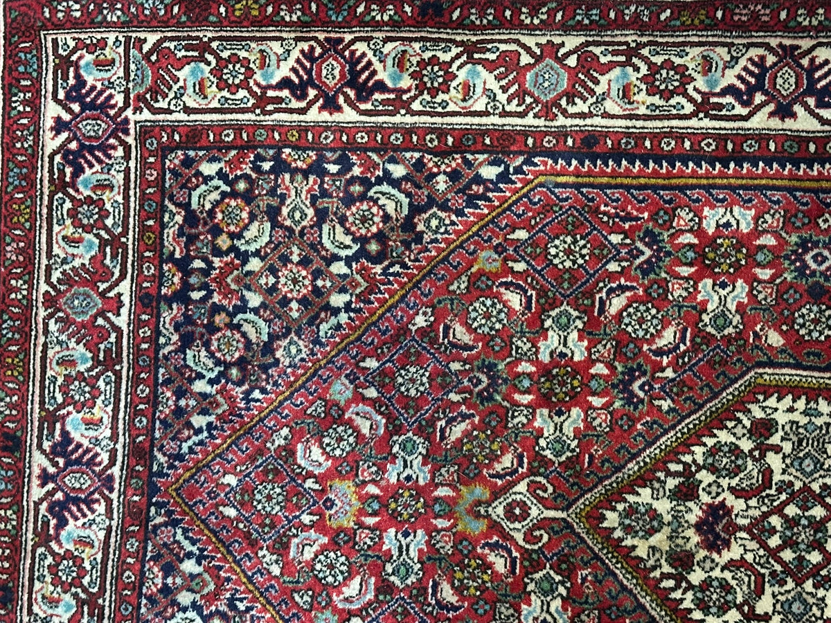 Orientteppich handgeknüpft Bidjar 135 x 81 cm