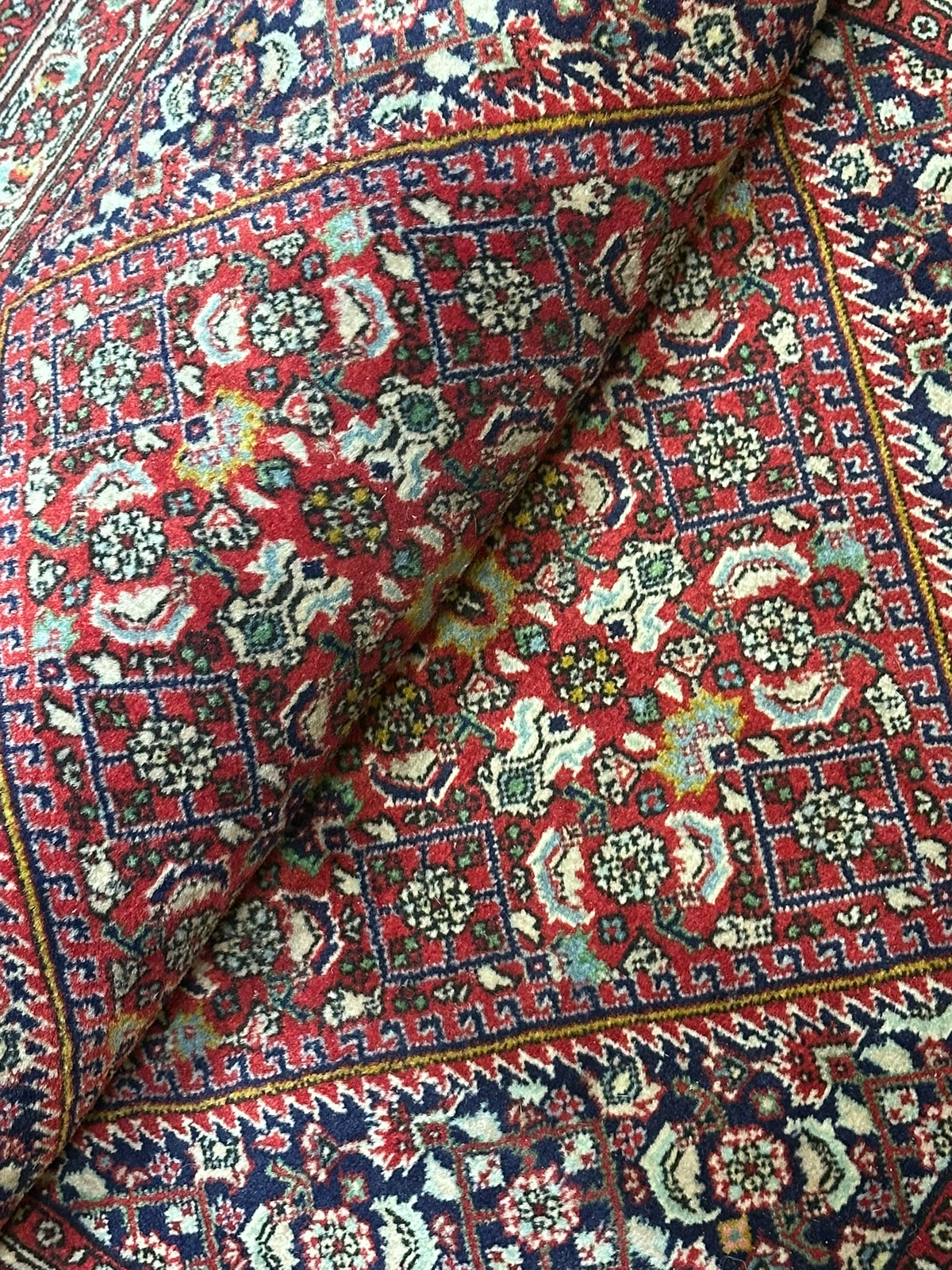 Orientteppich handgeknüpft Bidjar 135 x 81 cm
