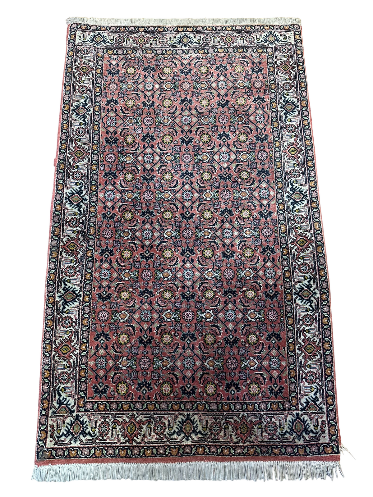 Orientteppich handgeknüpft Bidjar 138 x 83 cm