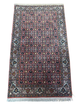 Orientteppich handgeknüpft Bidjar 138 x 83 cm