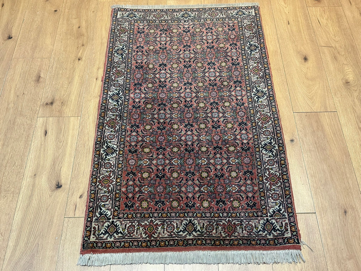 Orientteppich handgeknüpft Bidjar 138 x 83 cm