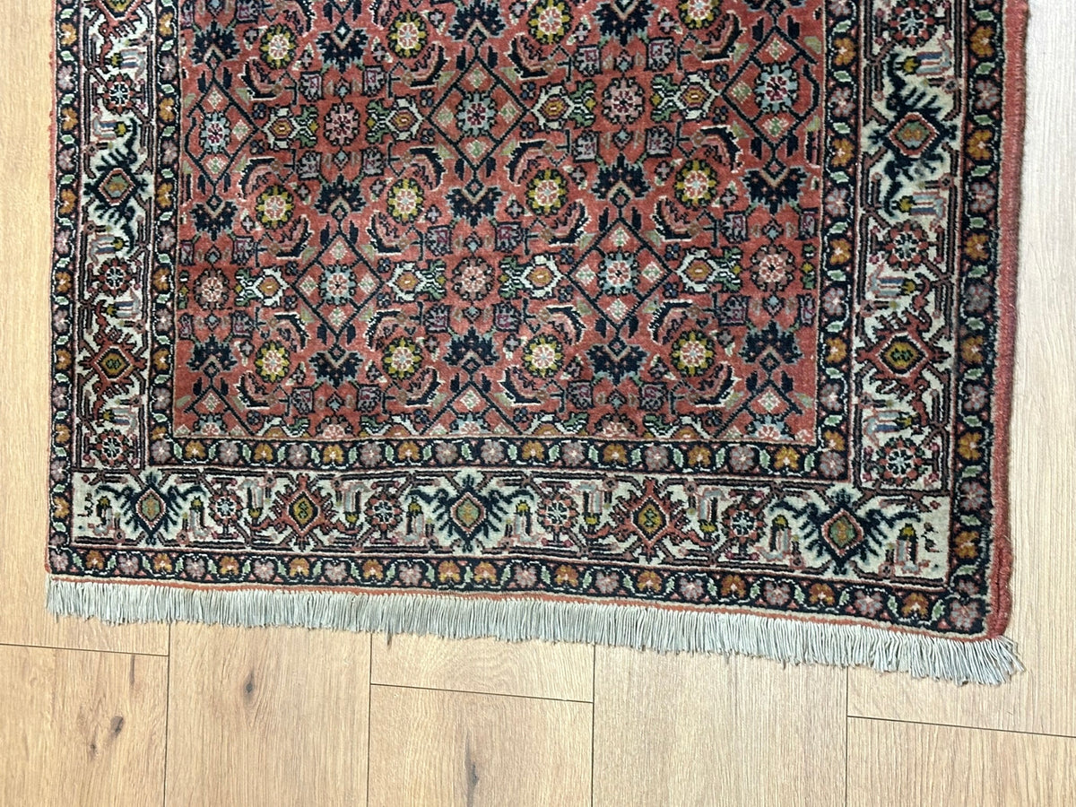 Orientteppich handgeknüpft Bidjar 138 x 83 cm