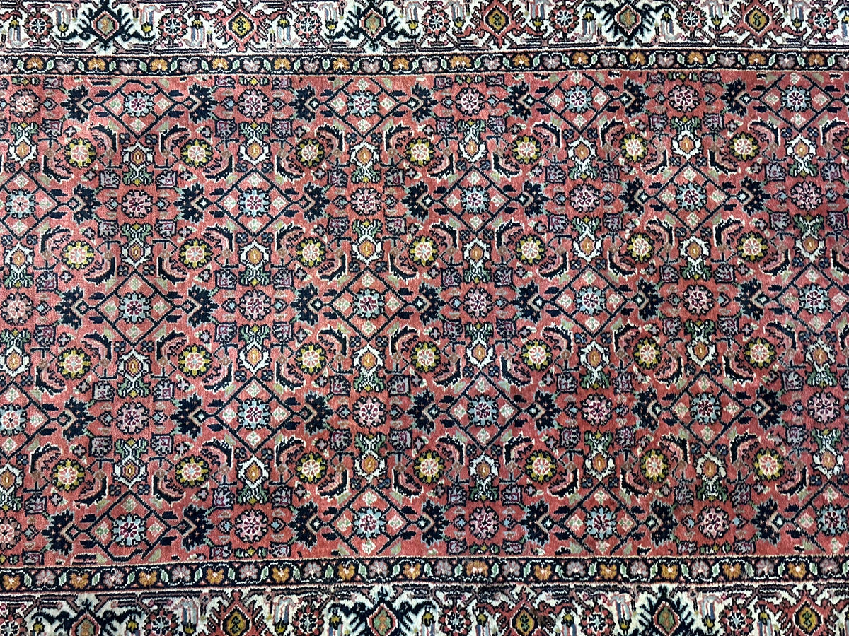 Orientteppich handgeknüpft Bidjar 138 x 83 cm