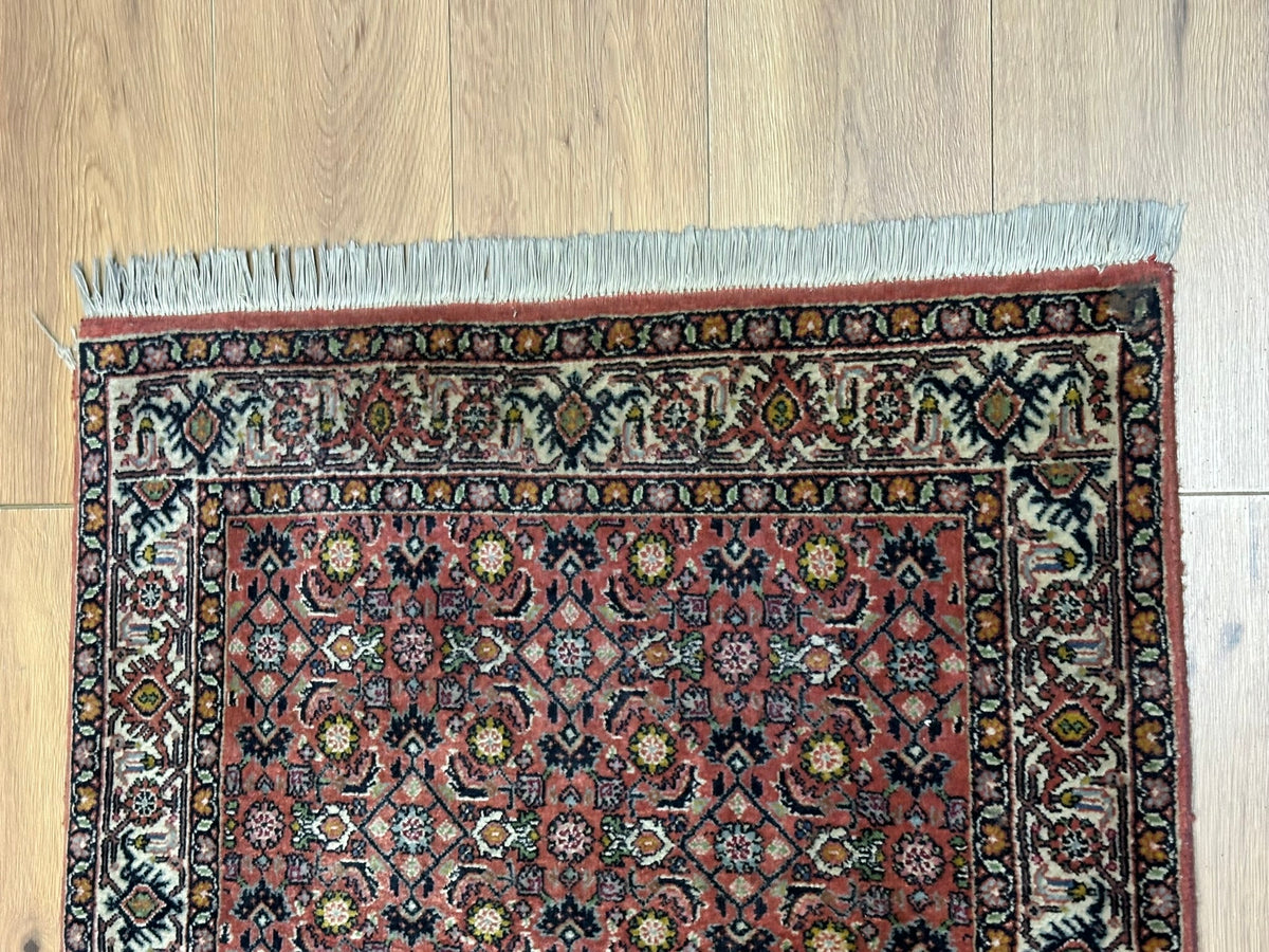 Orientteppich handgeknüpft Bidjar 138 x 83 cm