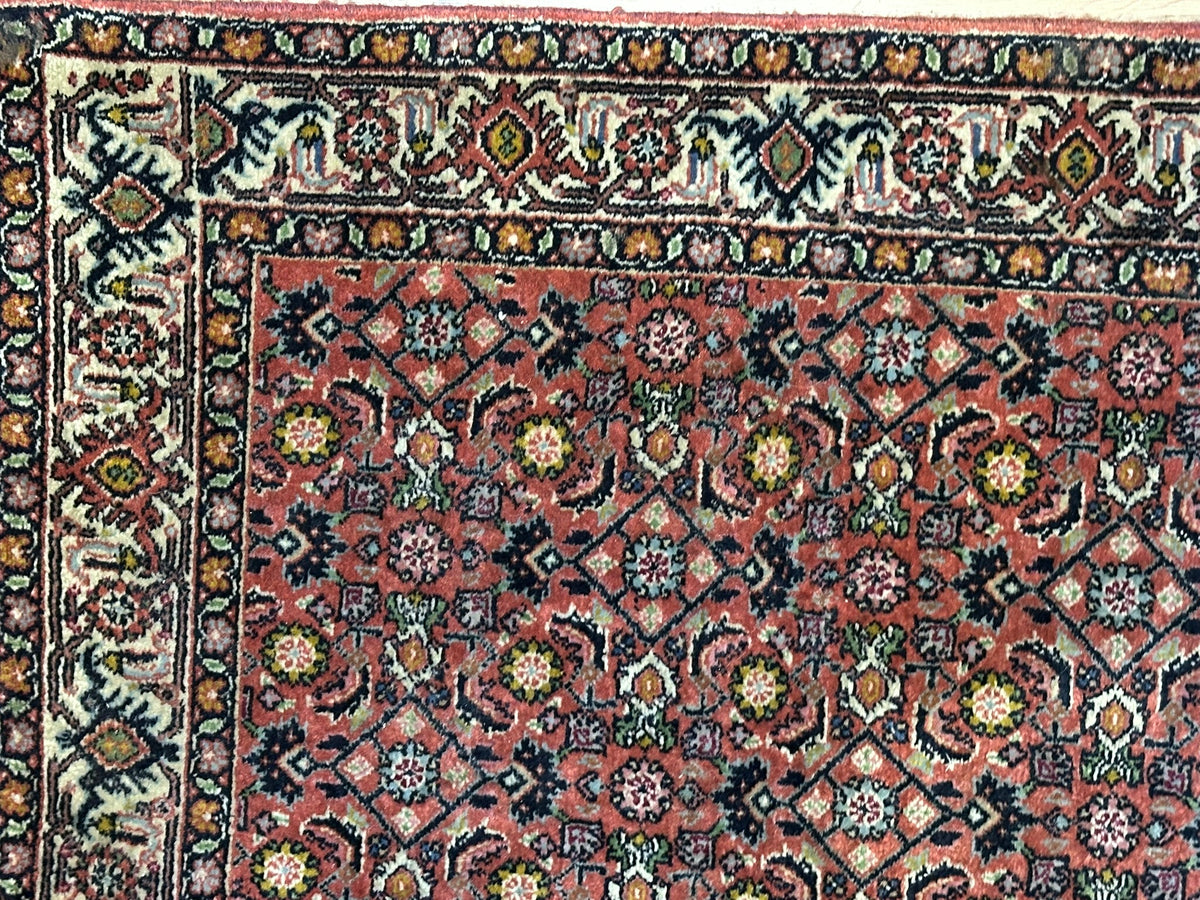 Orientteppich handgeknüpft Bidjar 138 x 83 cm