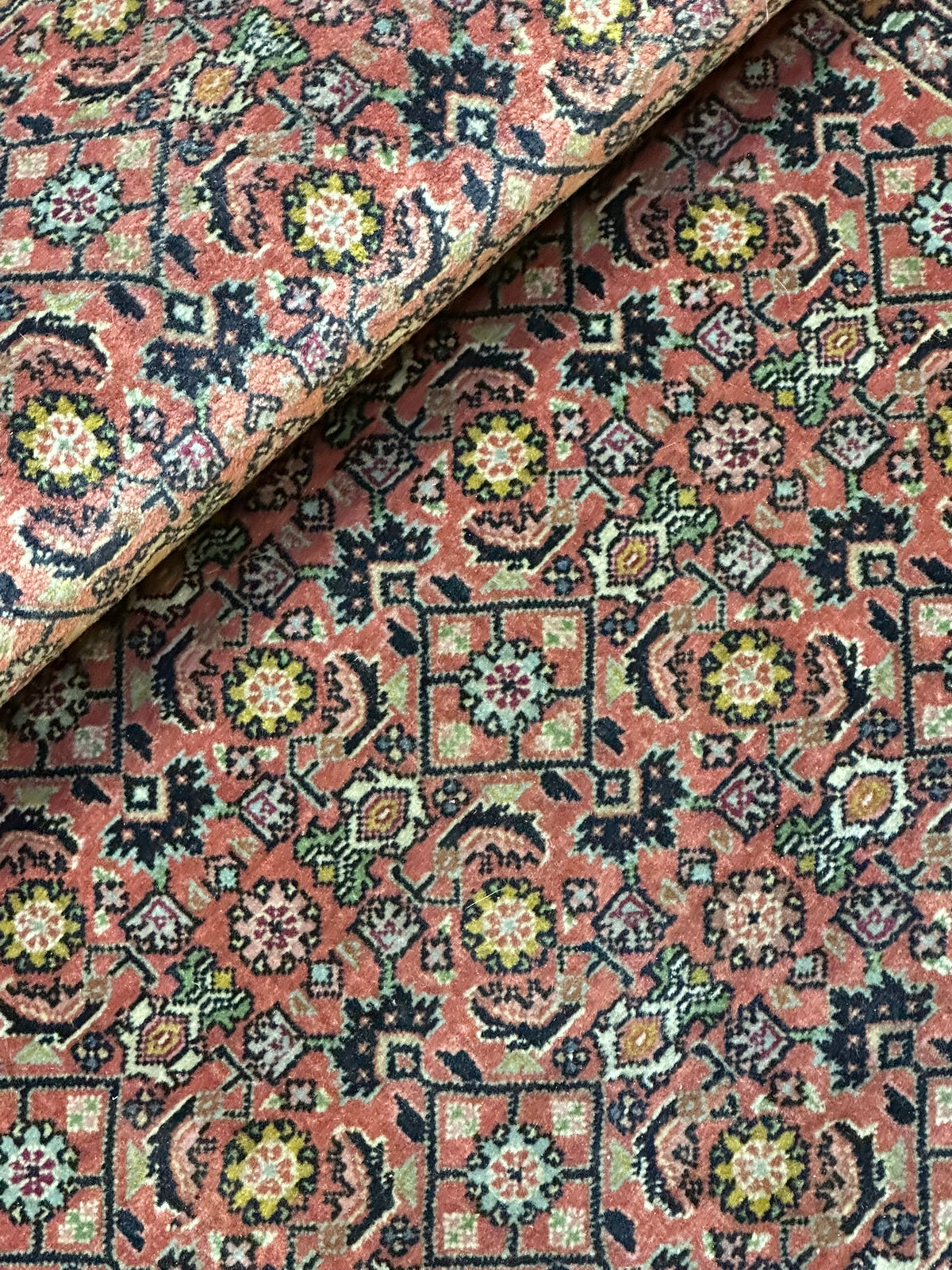Orientteppich handgeknüpft Bidjar 138 x 83 cm
